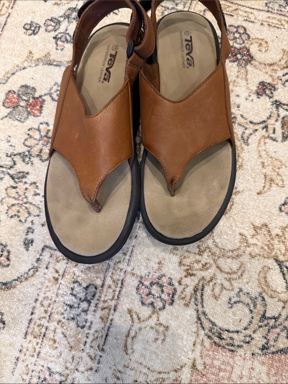 Teva Women’s Brown Leather Sandals
